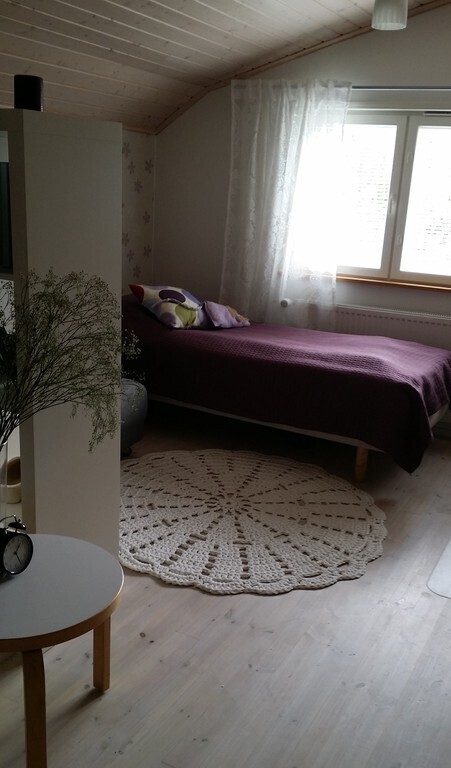 A bedroom of second floor, nowadays a second double bed in this room 