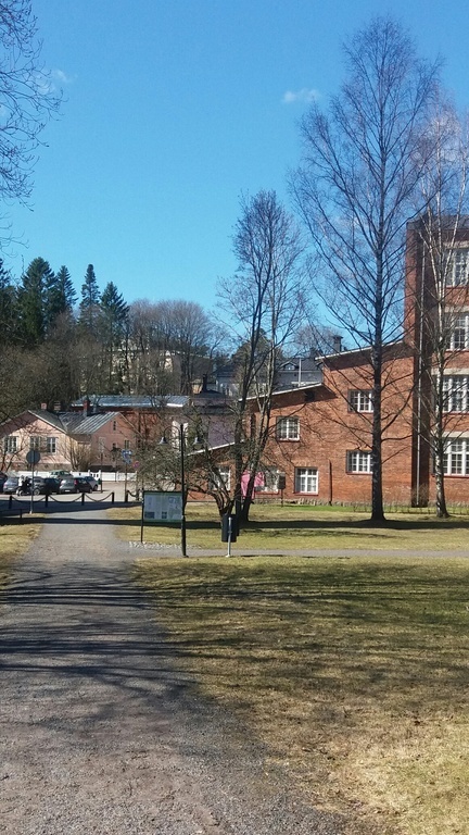 old factory in Littoinen village