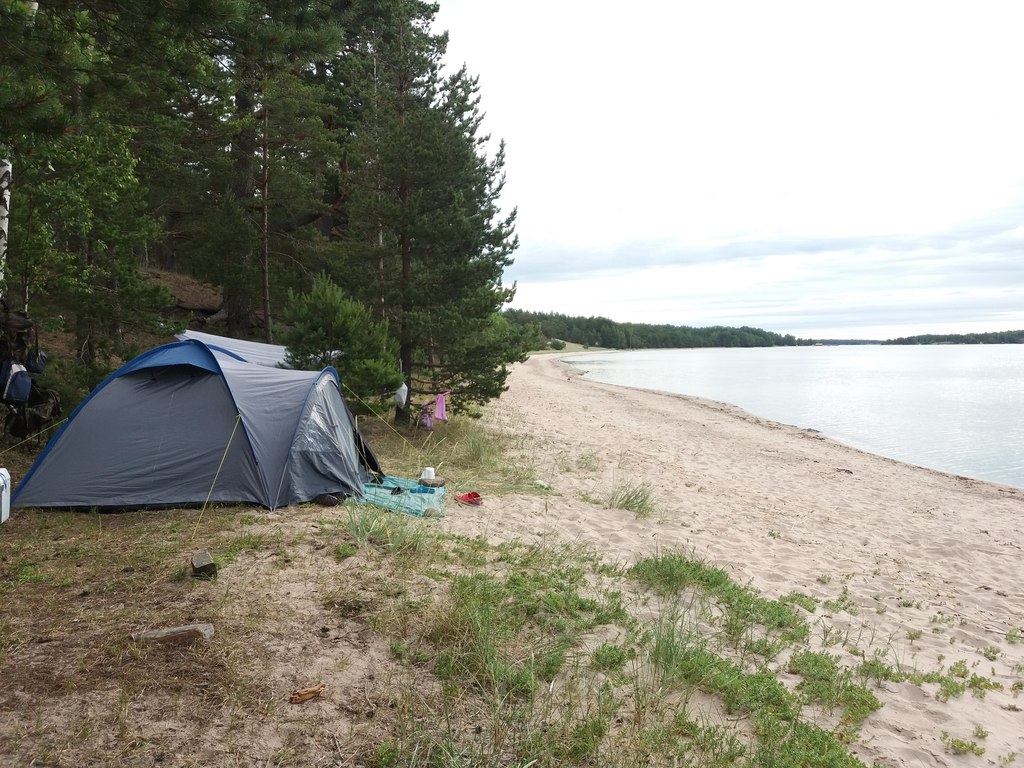 How about camping in the beach? Lappohjanranta 2hour drive.