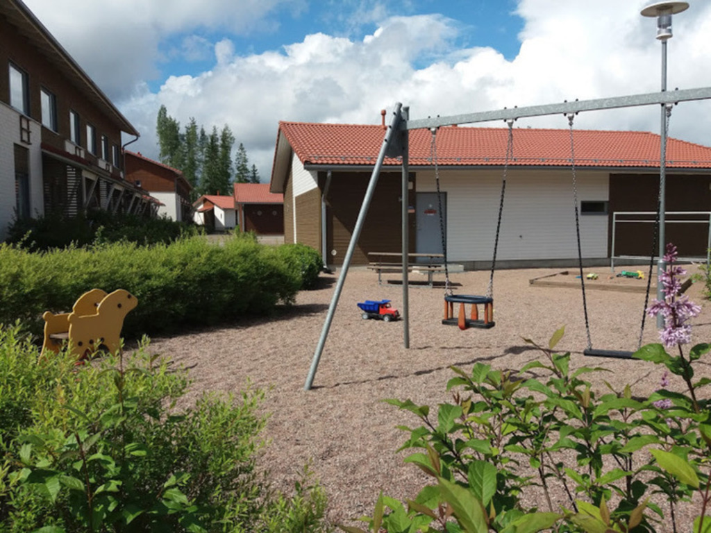 Play area in front of our home