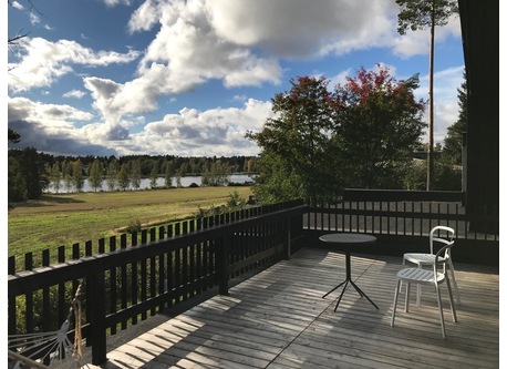 River view from roof terrace