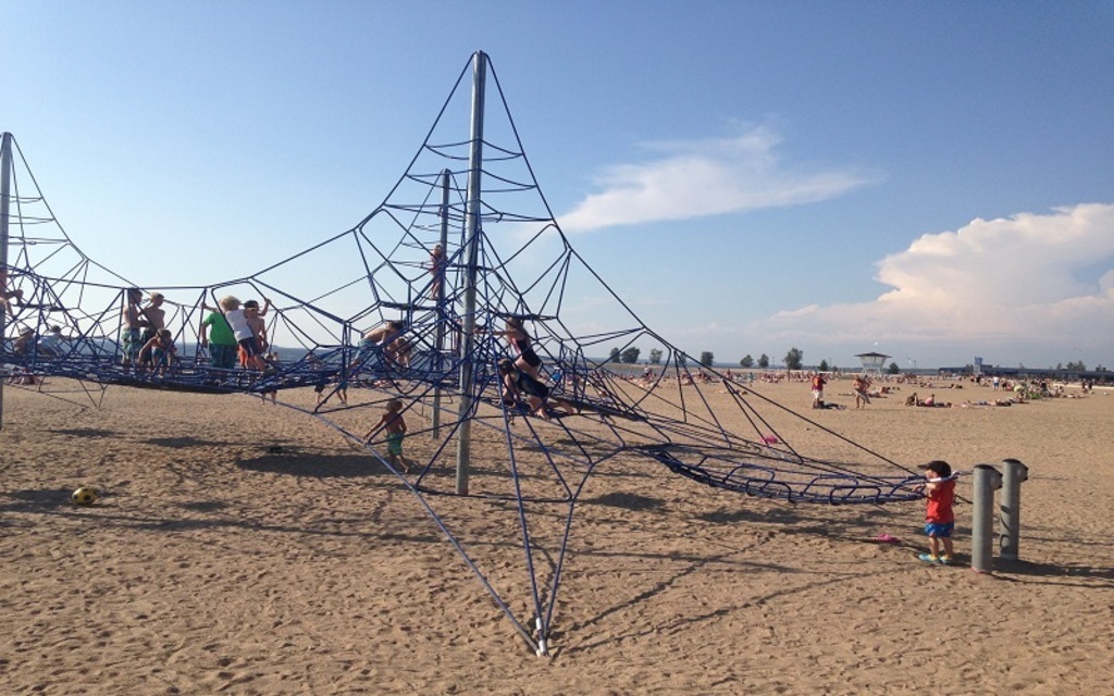 Nallikari beach, 8 km. 
