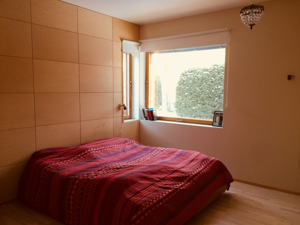 Spacious master bedroom