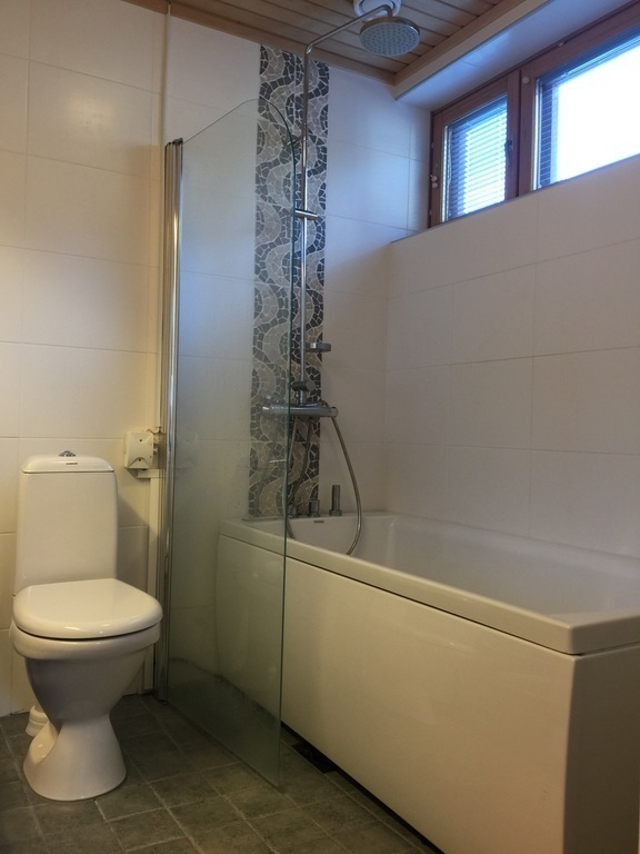 Smaller bathroom within master bedroom