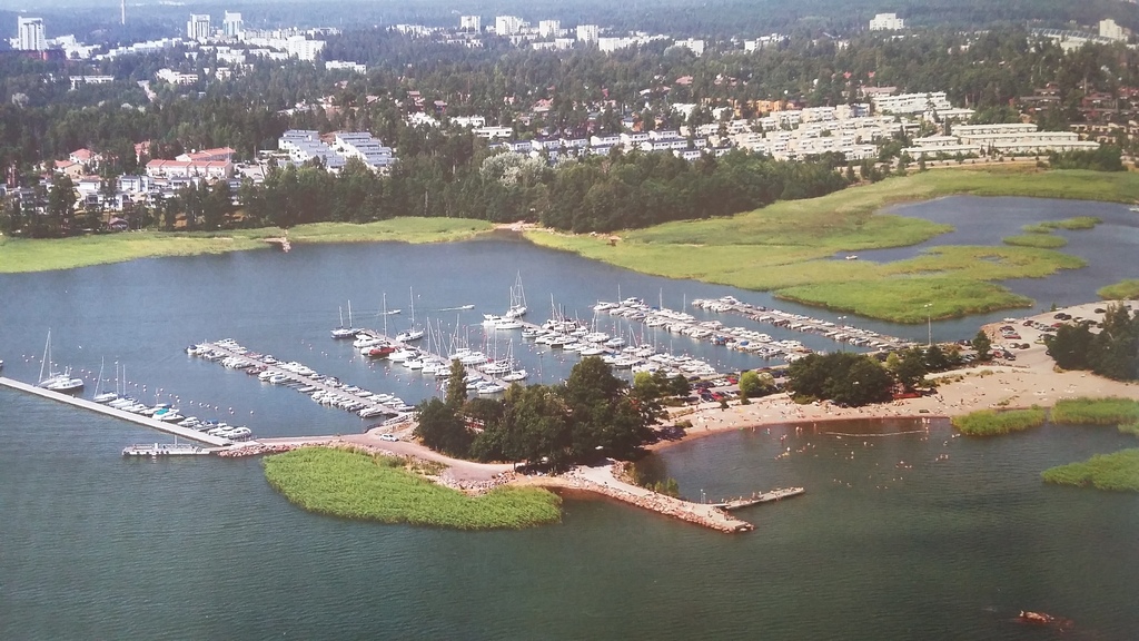 The area where we live seen from above. Photo: Espoo City Museum Archives.