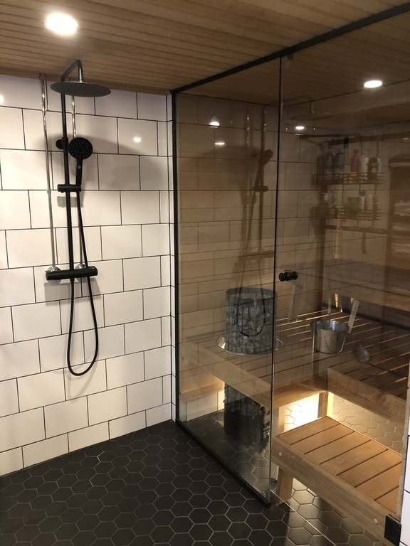 Electric sauna for two people 