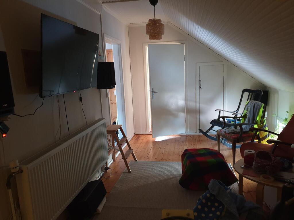 Our TV- room upstairs. Same Netflix- films everywhere...