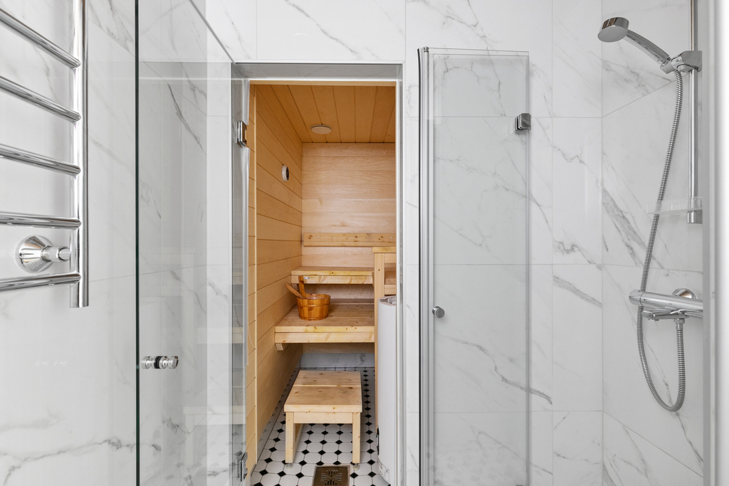 Bathroom #1 and sauna