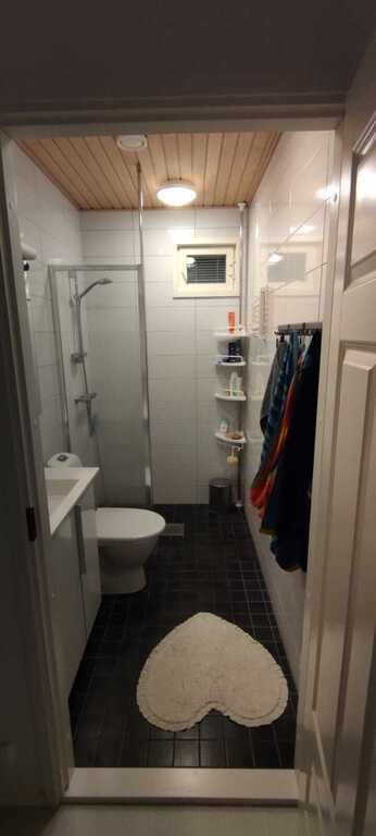 Upstairs toilet and shower