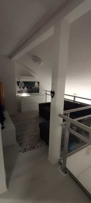 Loft with a pull out couch