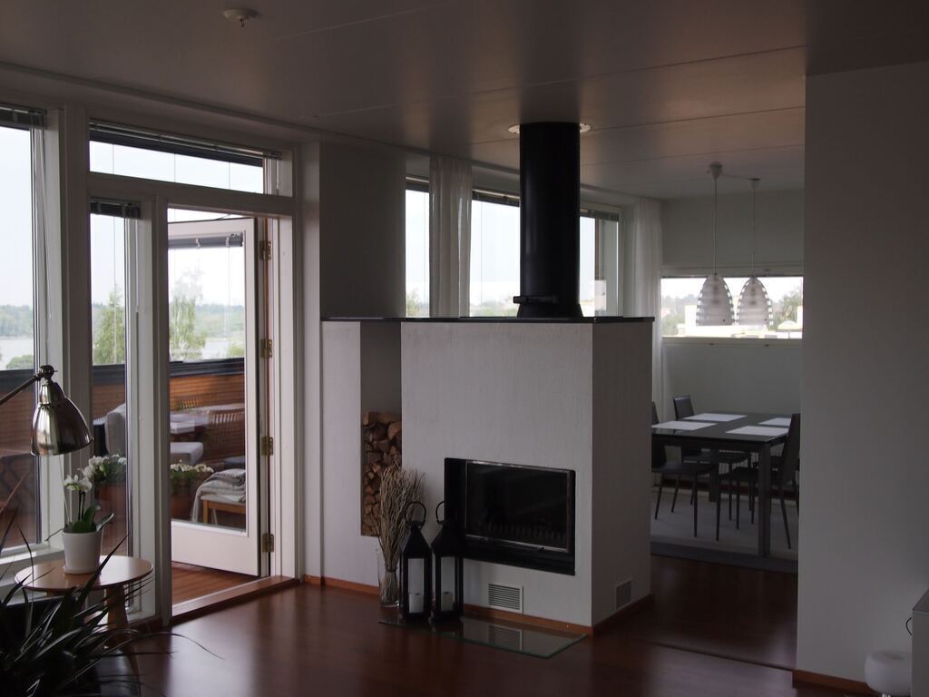 From the living room towards the dining area