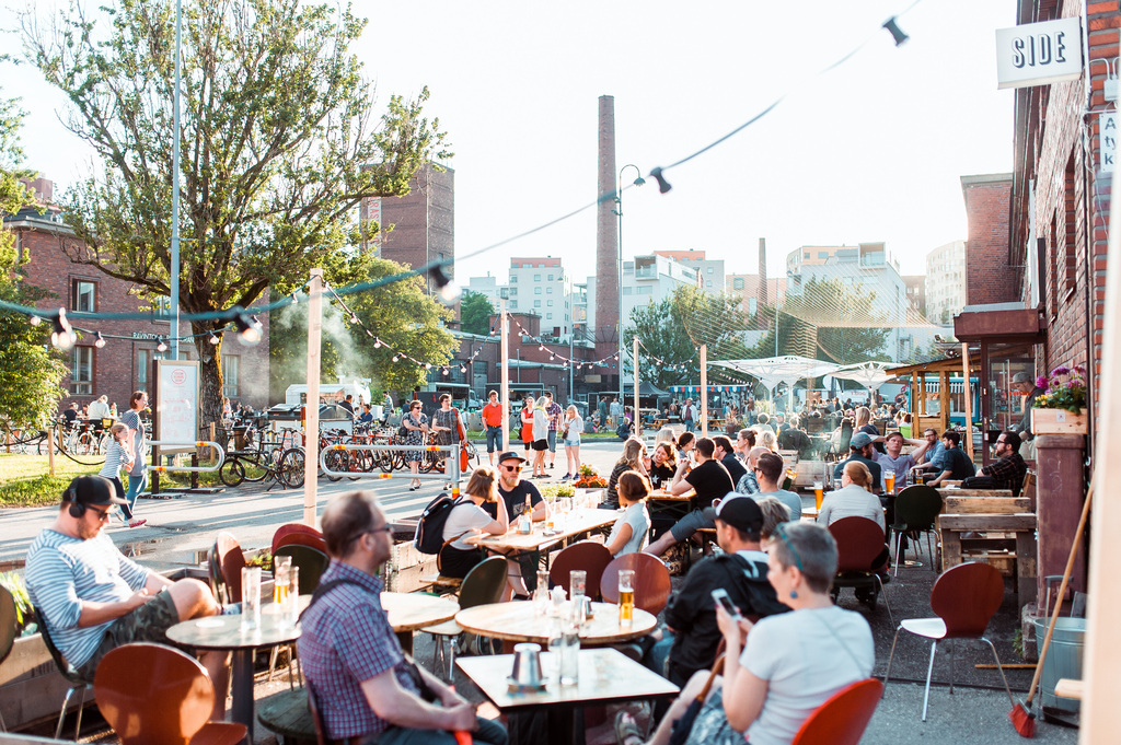 Teurastamo culture and restaurant area 5 minutes walking distance