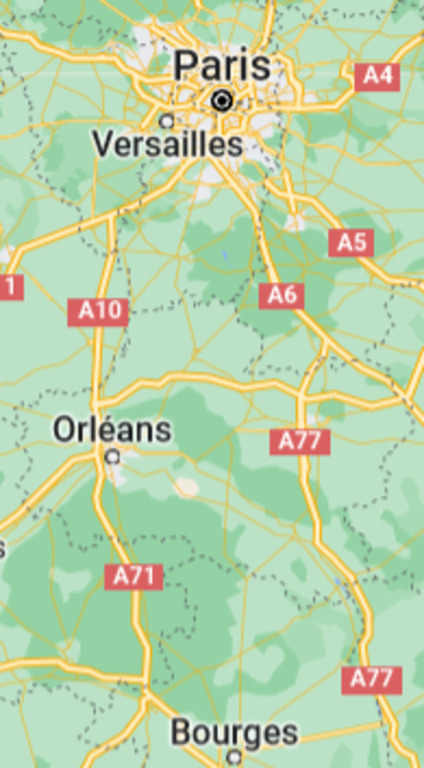 A 1h30 de Paris - et 1h d'Orléans