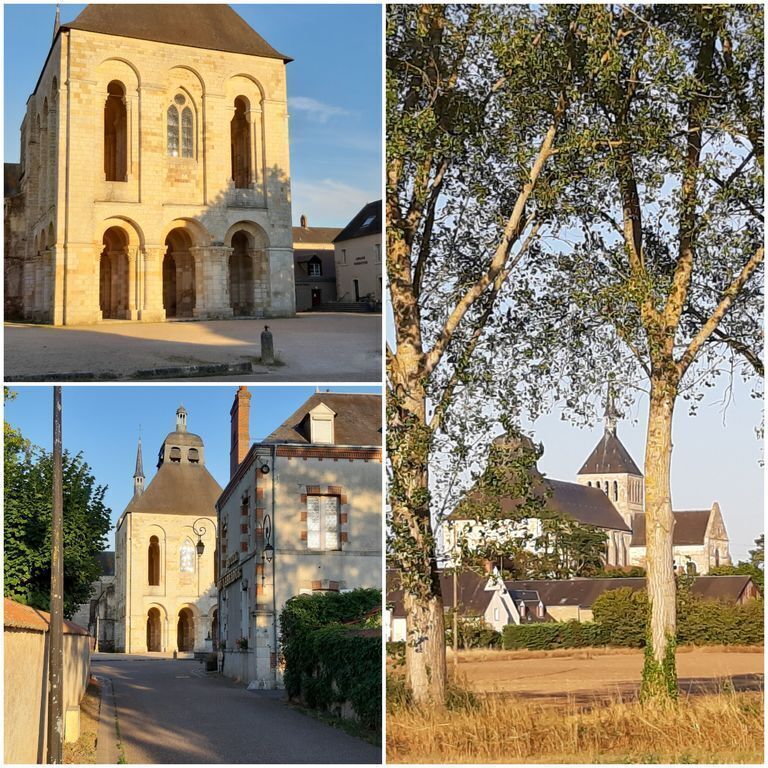 Patrimoine : Abbaye bénédictine de Fleury , proche de la maison / Benedictine Abbey of Fleury, close to the house