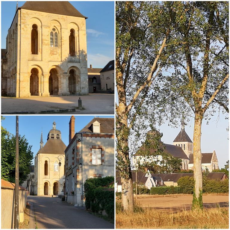 Patrimoine : Abbaye bénédictine de Fleury , proche de la maison / Benedictine Abbey of Fleury, close to the house