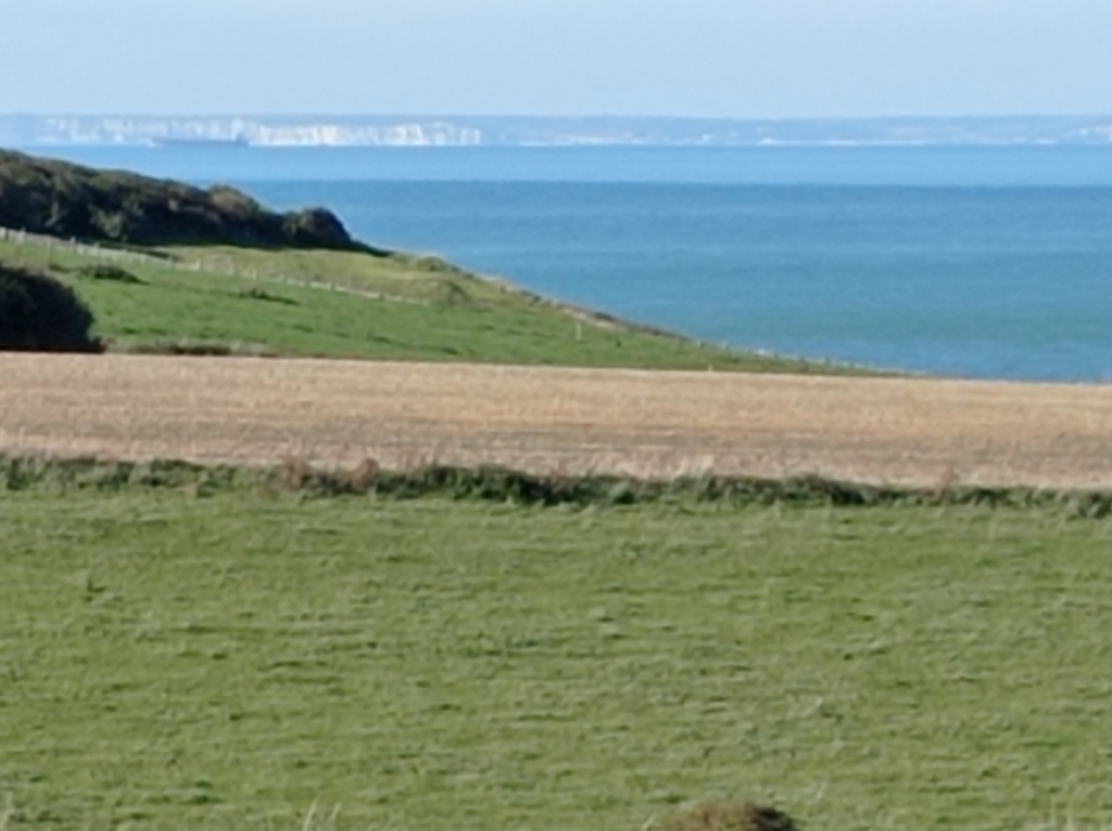 vue sur l'Angleterre (Dovers cliffs)