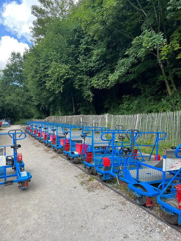 Rando rail - 10 minuten rijden