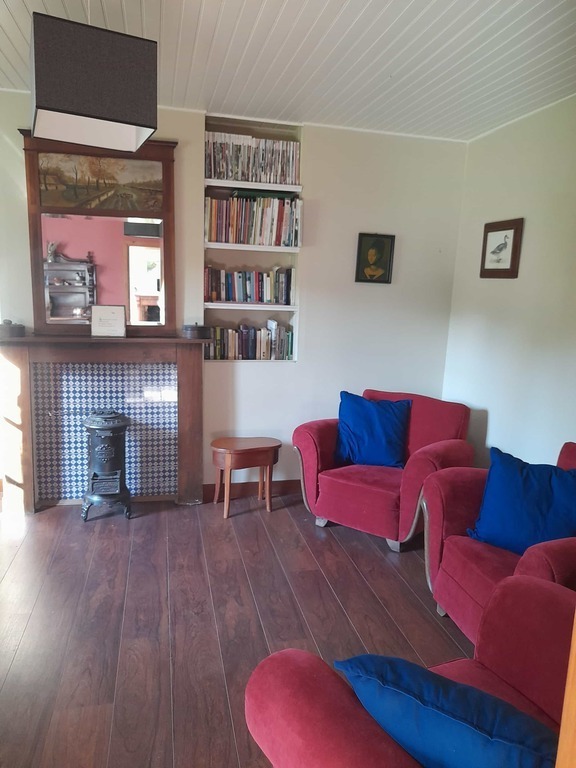 zithoek (met muziek en boeken)