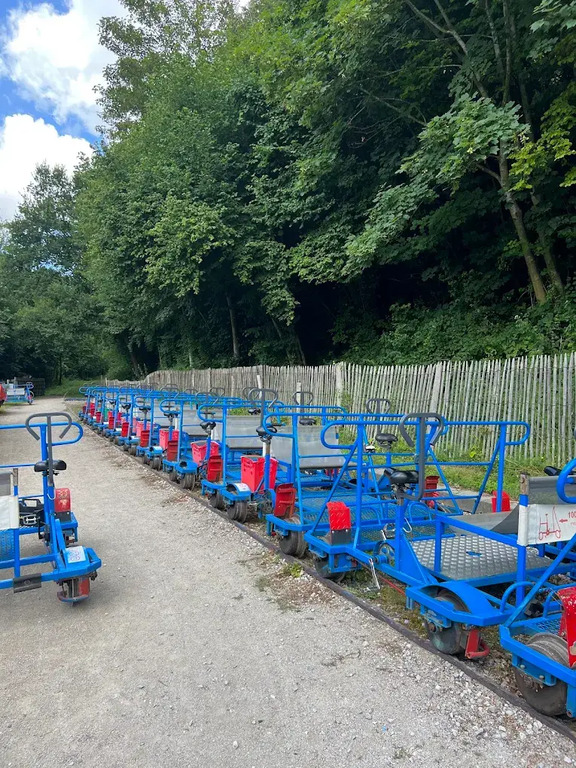 Rando rail - 10 minuten rijden