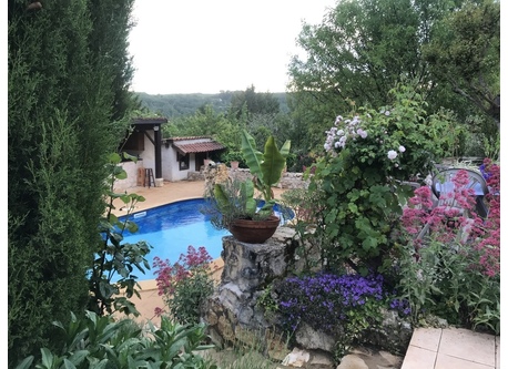 Jardin et piscine 