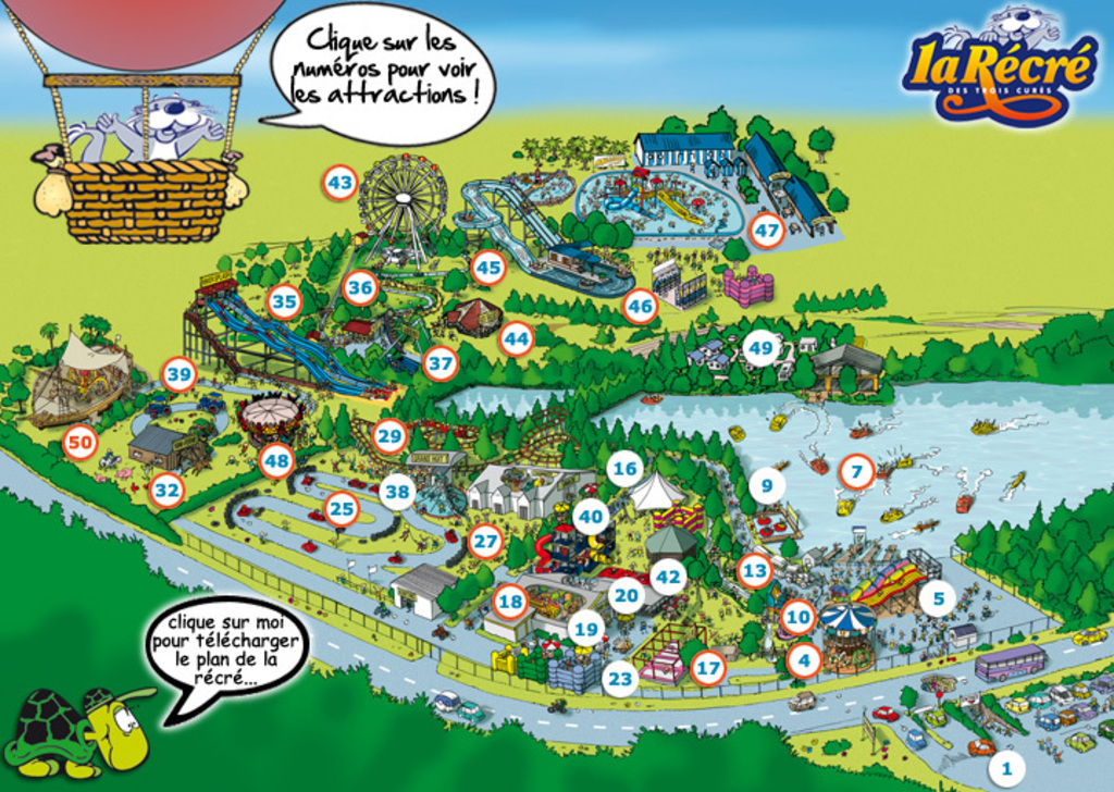 Amusement park in Brest