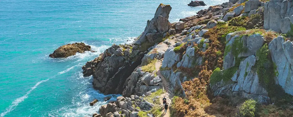 GR34 Coastal trail close to Concarneau