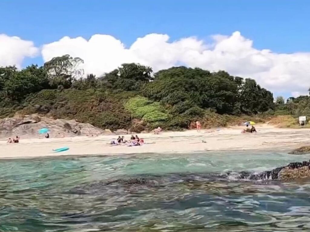 Plage des Quatre Sardines in Concarneau