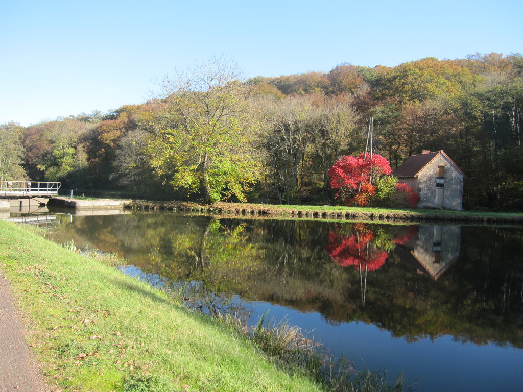 le canal du Nivernais à 3km