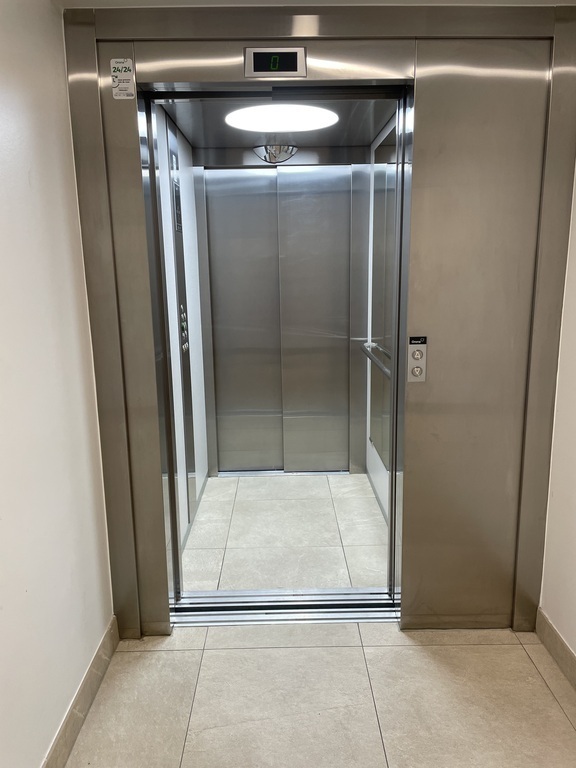Lift from the parking to our upstairs.