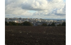 Vue du Mans de la maison 