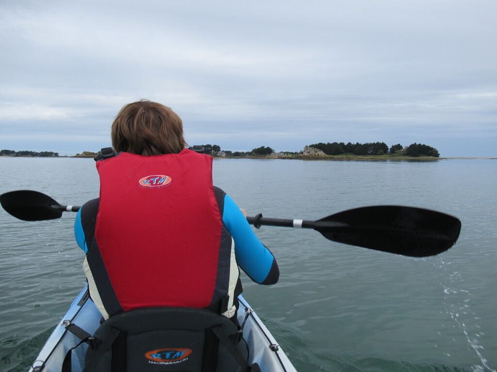 kayak trip in the bay 