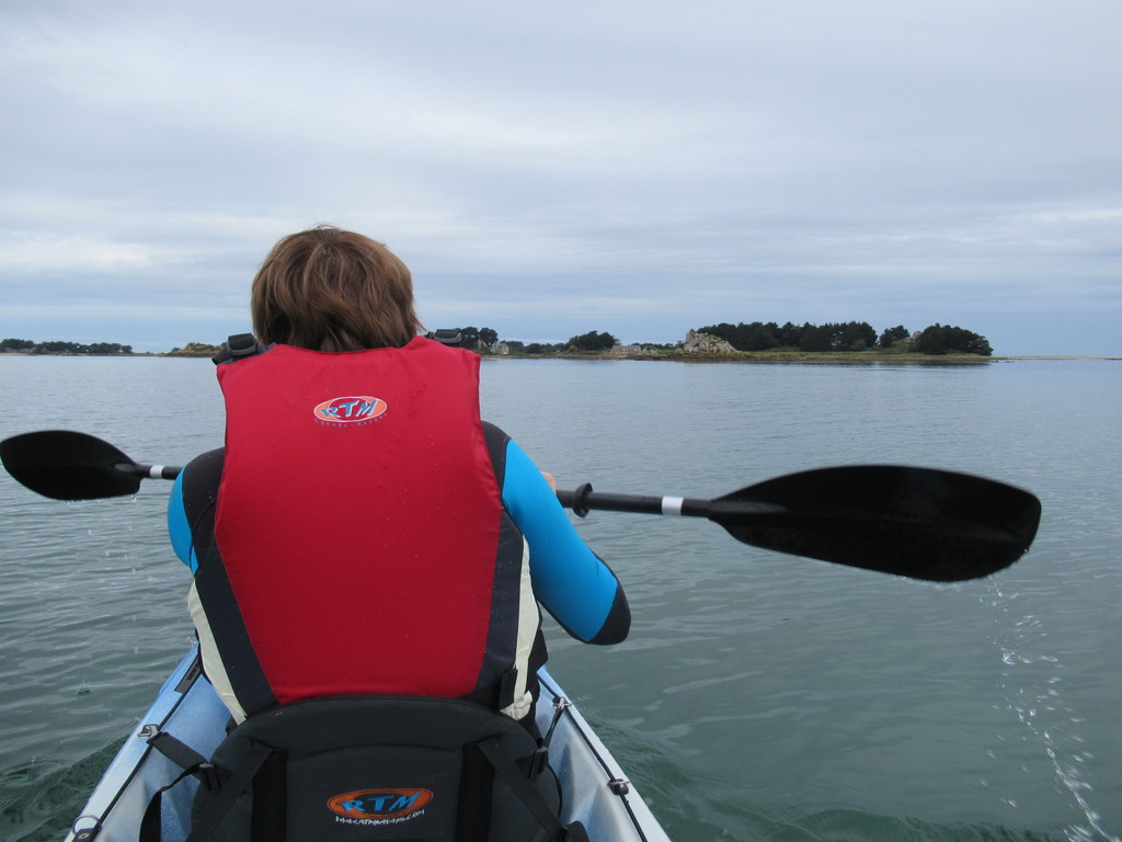 kayak trip in the bay 