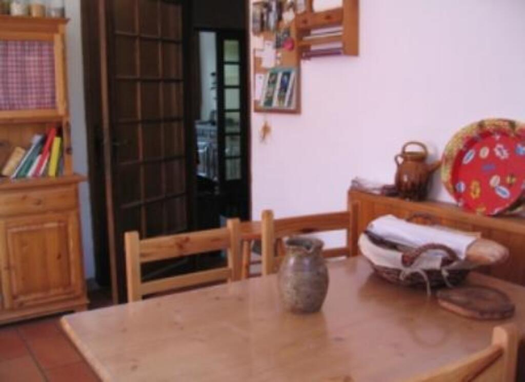 table in the kitchen