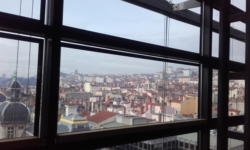 Lyon vue de l'opéra