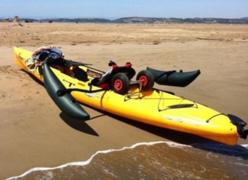 kayak with pedals
