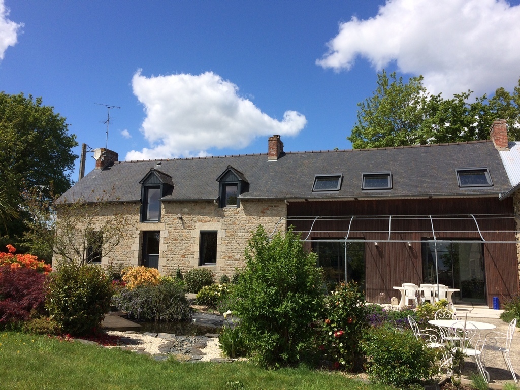 Our house is an old renovated farmhouse