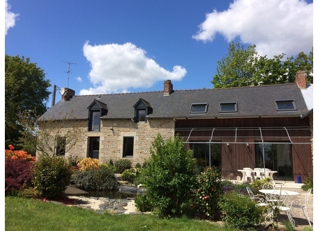 Our house is an old renovated farmhouse