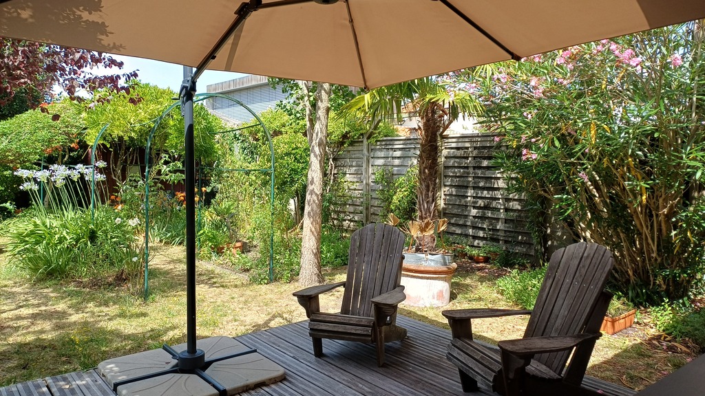 Garden and terrace