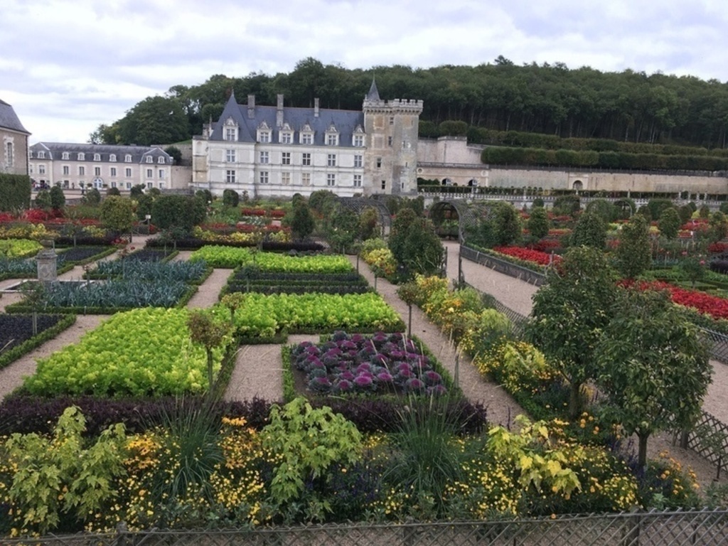 Castel of VILLANDRY and gardens