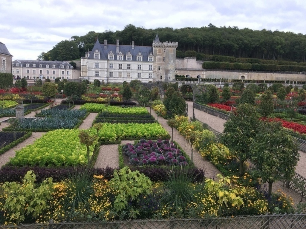Castel of VILLANDRY and gardens