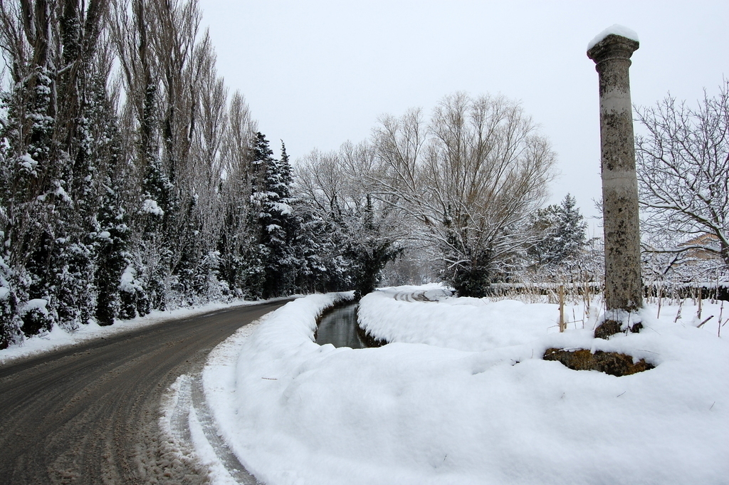vue de la voie d'accès sud+-ouest