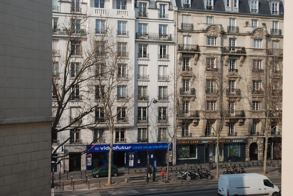 Avenue du Maine from my balcony