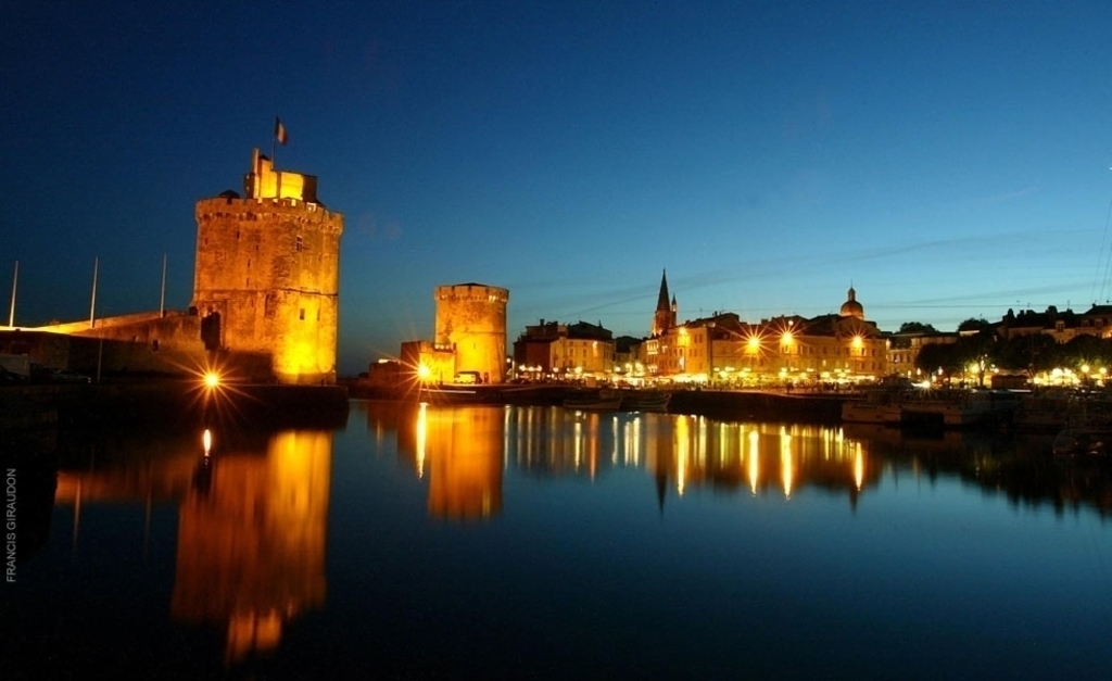 the old port of La Rochelle, iconic medieval port city