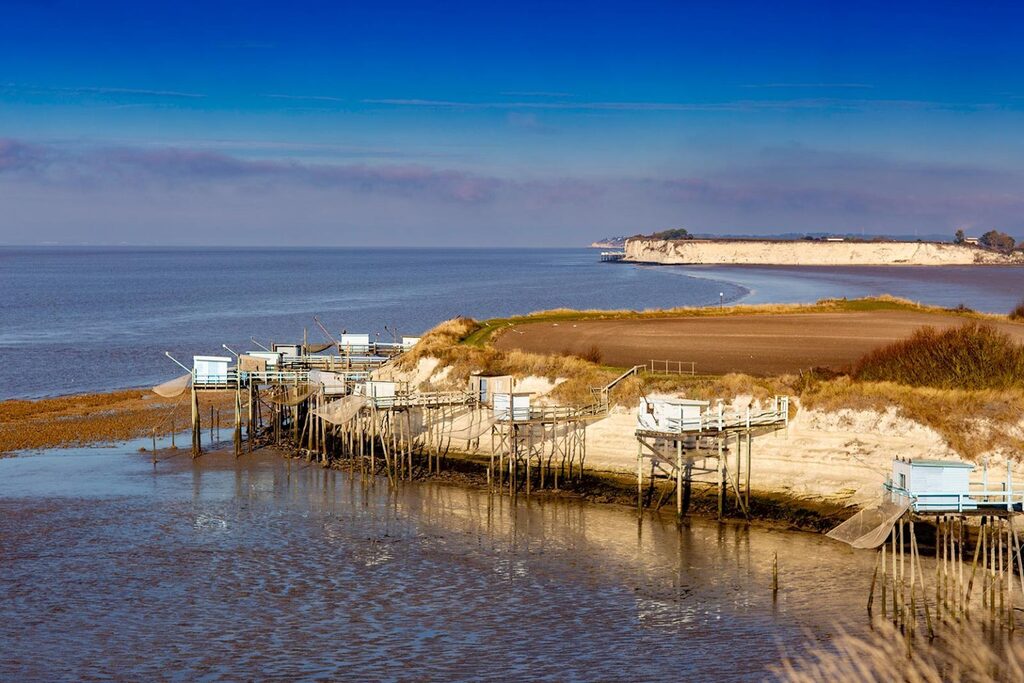 Gironde estuary, the largest estuary in Europe