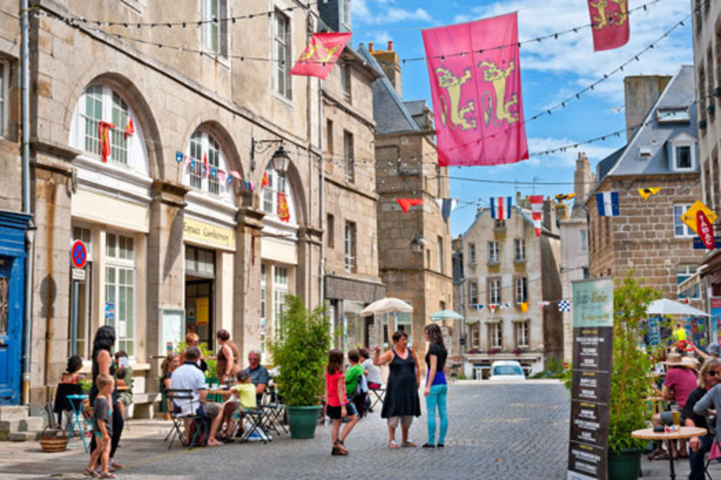 Granville , dans la vieille ville