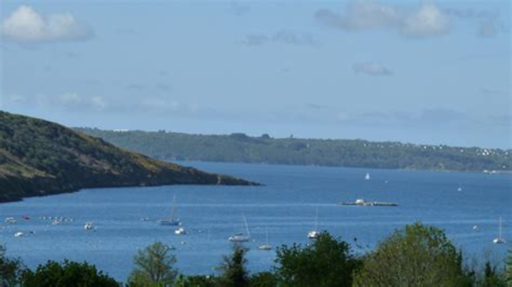 Vue de la côte de Plougastel