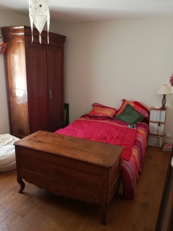 The third bedroom with double bed