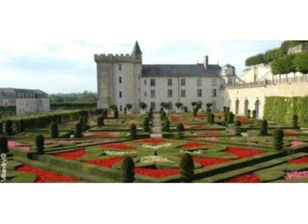 Villandry castle and gardens