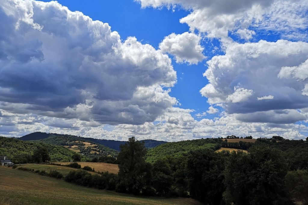 VUE PRISE DE LA TERRASSE