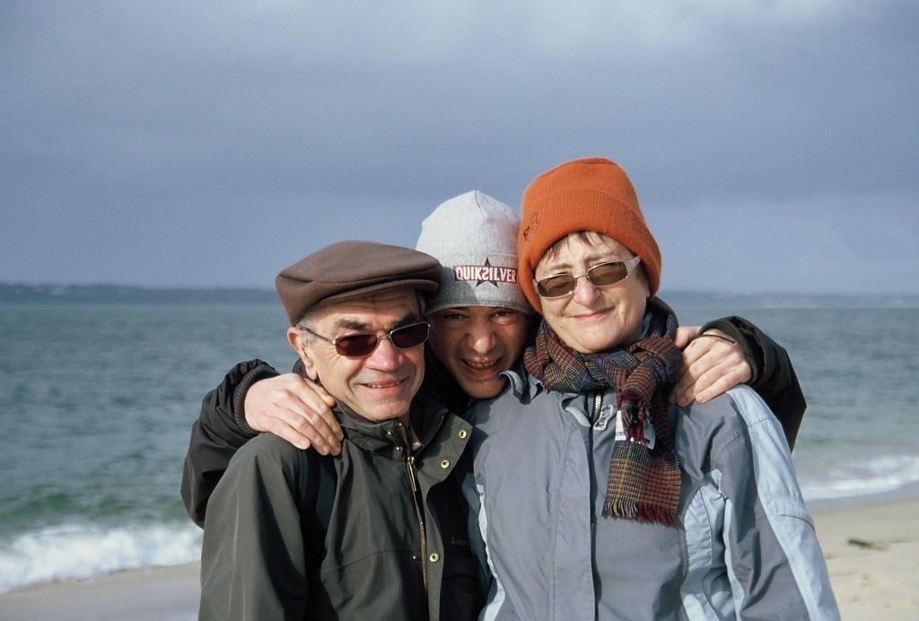 evelyne et gilbert et leur fils Laurent